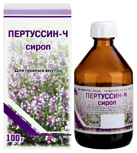 Пертуссин-Ч сироп 100 мл флакон