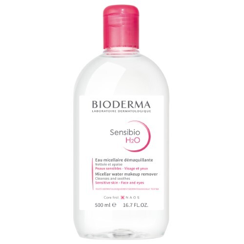 Купить Bioderma Sensibio H2O мицеллярная вода для чувствительной кожи лица 500 мл цена