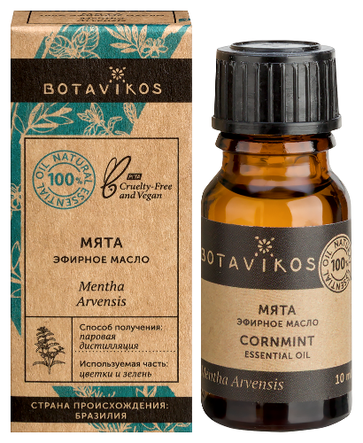 Botavikos масло эфирное мята 10 мл в индивидуальной упаковке