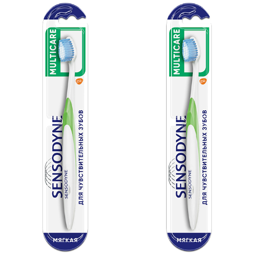 Набор из 2-х уп Sensodyne зубная щетка multicare