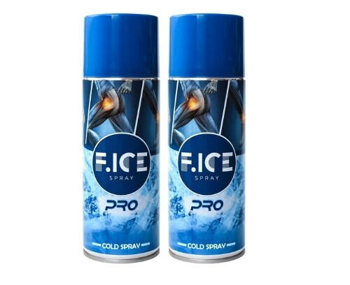 Купить F.ice PRO охлаждающий спрей (аэрозоль) спортивная заморозка 400 мл цена