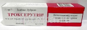 Купить ТРОКСЕРУТИН 2% 40,0 ГЕЛЬ Д/НАР ПРИМ/ЗЕЛЕНАЯ ДУБРАВА/ цена