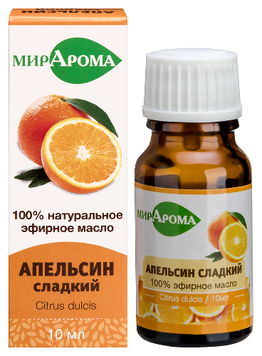 Мирарома масло эфирное апельсин сладкий 10 мл