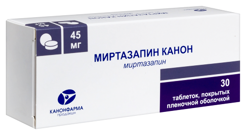 МИРТАЗАПИН КАНОН