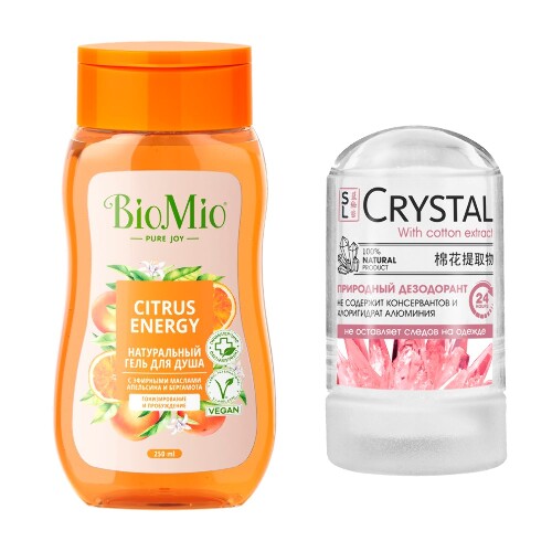 Купить Biomio bio shower gel гель для душа натуральный с эфирными маслами апельсина и бергамота 250 мл цена
