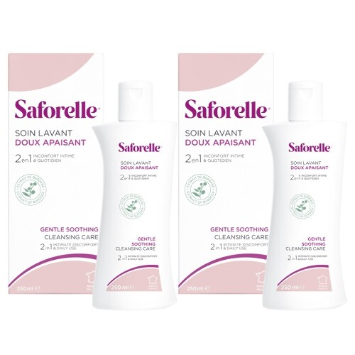 Набор из 2уп САФОРЕЛЬ гель д/интимной гигиены БЕРЕЖНОЕ ОЧИЩЕНИЕ 250мл по специальной цене