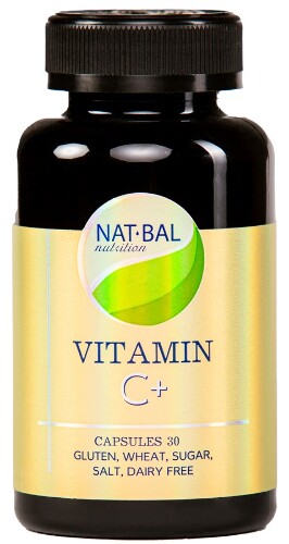 Nat-bal nutrition 30/60/90 витамин с комплекс 30 шт. капсулы массой 600 мг