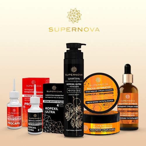 Supernova пробуждение спящих луковиц маска-активатор увеличение густоты волос 180 мл