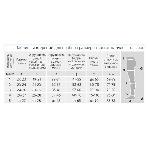 КОЛГОТКИ PRO JW-311 КОМПРЕССИОННЫЕ ПРОЗРАЧНЫЕ