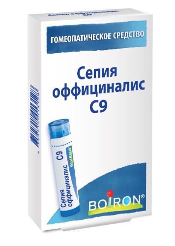 СЕПИЯ ОФФИЦИНАЛИС C9 ГОМЕОПАТ МОНОКОМП ПРЕПАРАТ ЖИВОТН ПРОИСХОЖД