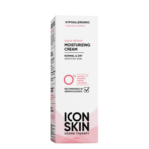 Icon skin крем увлажняющий для лица aqua repair 75 мл