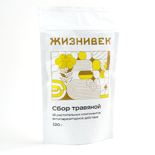 Купить Травяной очищающий сбор жизнивек 120 гр порошок цена