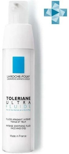 Купить La roche-posay toleriane ultra fluide интенсивный успокаивающий уход для сверхчувствительной и аллергичной кожи 40 мл цена