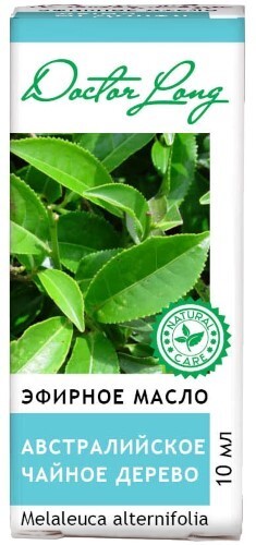 Купить Dr long масло эфирное австралийское чайное дерево 10 мл цена