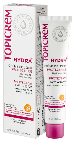 Topicrem hydra+ крем с защитным фактором дневной 40 мл