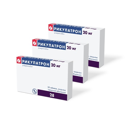 Набор из 3х упаковок Рикулатрон  20мг № 28 по спец. цене!