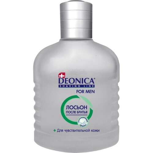 Deonica for men лосьон после бритья для чувствительной кожи 90 мл