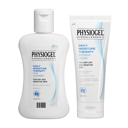 Набор PHYSIOGEL DMT "Очищение плюс интесивное увлажение" Крем 100 мл + Очищающее средство 150 мл