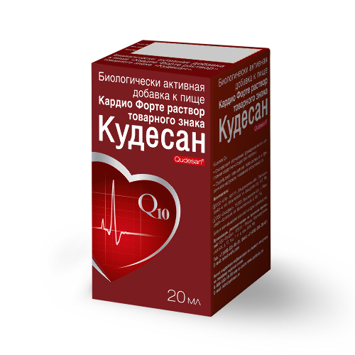 Кардио форте раствор товарного знака кудесан 20 мл флакон