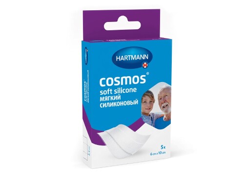 ПЛАСТЫРЬ COSMOS SOFT SILICONE (МЯГКИЙ СИЛИКОНОВЫЙ)