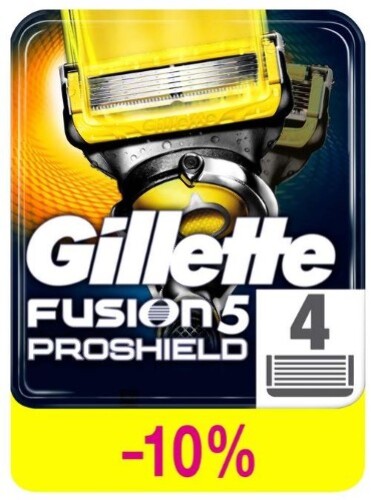 Fusion proshield кассеты сменные для бритв 4 шт.