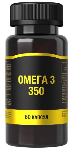 Купить Омега-3 350 60 шт. капсулы массой 1350 мг цена