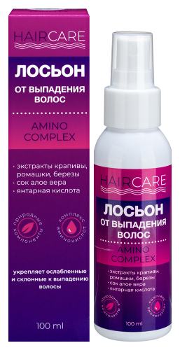 Лосьон от выпадения волос hair care amino complex 100 мл/спрей
