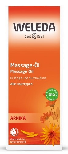 Weleda arnica масло массажное с арникой 100 мл
