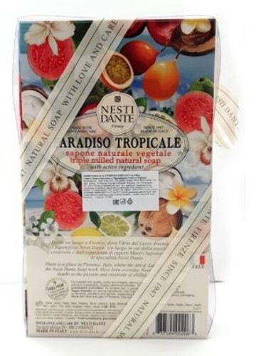 Nesti dante paradiso tropicale мыло тропический рай 3x250 гр/набор/