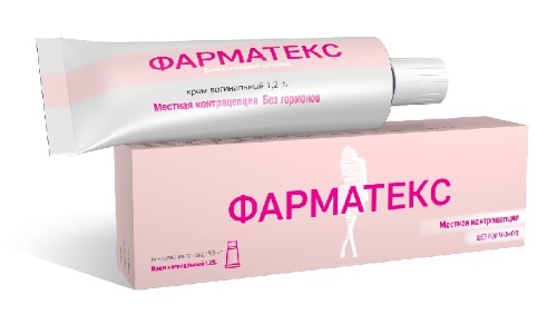 Фарматекс 1,2% крем вагинальный 72 гр