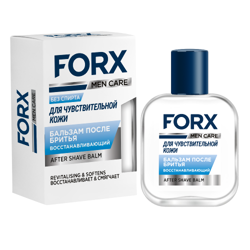 Купить Forx бальзам после бритья для чувствительной кожи восстанавливающий sensitive skin 100 мл цена