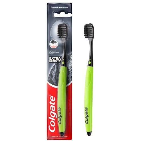 Colgate зубная щетка extra density/средняя