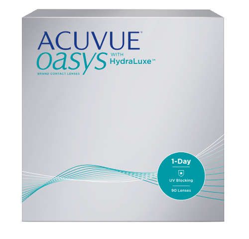 Купить Acuvue oasys with hydralux однодневные контактные линзы 9,0/14,3 90 шт./-5,00/ цена