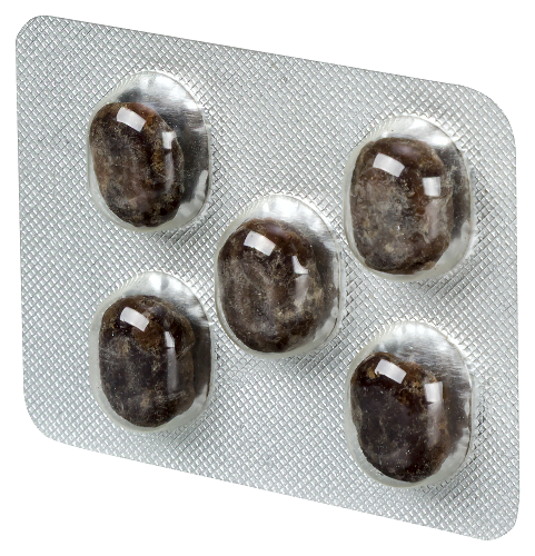 Taiga gum смолка жевательная energy из смолы лиственницы сибирской с пчелиным воском дражированная в растительной пудре 5 шт.
