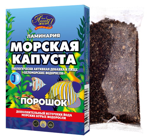 Ламинария водоросли беломорские 100 гр порошок