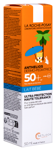La roche-posay anthelios dermo-pediatrics молочко для младенцев и детей spf 50+ 50 мл