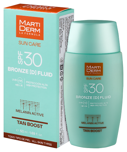 Martiderm sun care бронз d флюид spf30 50 мл