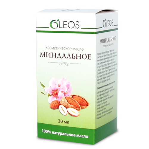 Oleos миндальное косметическое масло 30 мл
