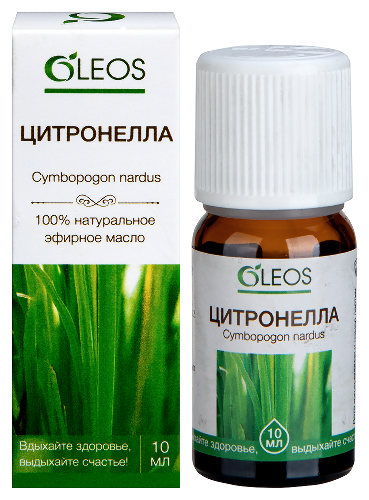 Oleos масло эфирное цитронелла 10 мл