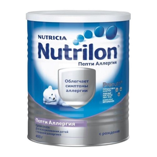 Nutrilon пепти аллергия сухая смесь детская 400 гр