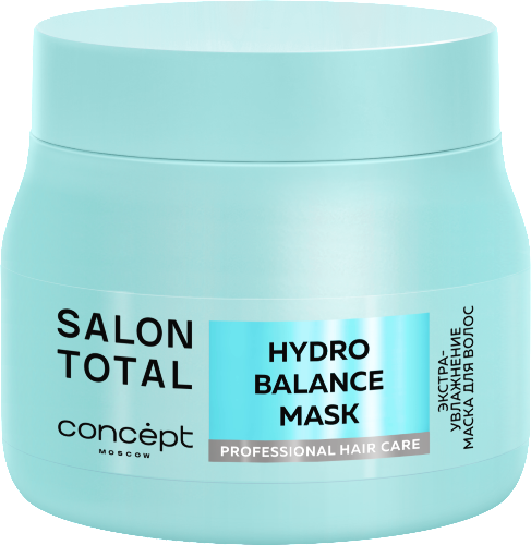 Salon total hydro маска для волос экстра-увлажнение 500 мл