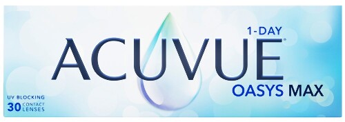 Купить Acuvue oasys max 1-day однодневные контактные линзы 8,5/14,3 30 шт./-0,50/ цена