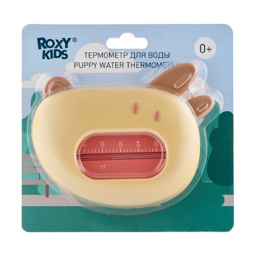 Roxy-kids термометр для воды puppy 0+/коричневый