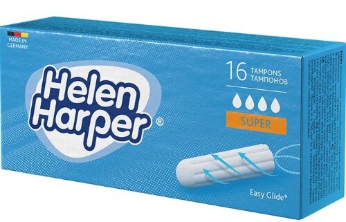Helen harper super тампоны женские гигиенические без аппликатора 16 шт.