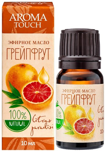 Купить Aroma touch масло эфирное грейпфрут 10 мл в индивидуальной упаковке цена