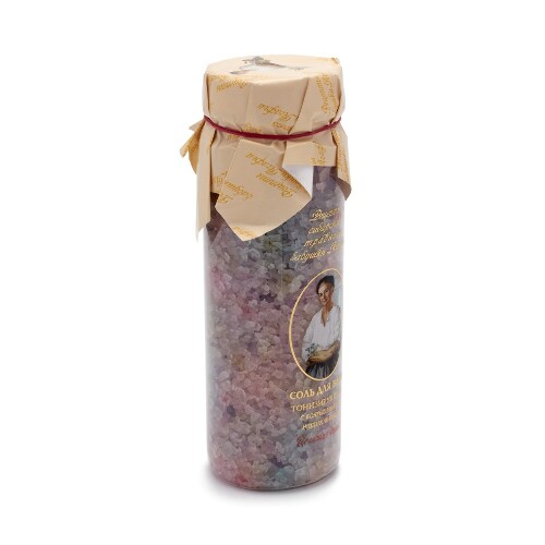 Купить Рецепты бабушки агафьи соль для ванн тонизирующая с боярышником и шиповником 800 гр цена