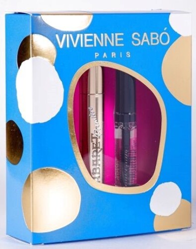 Купить Vivienne sabo набор/тушь для ресниц cabaret premiere тон 1 9 мл+гель для бровей и ресниц фиксирующий fixateur тон 02 6 мл/ цена