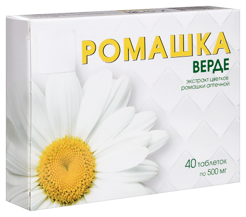 РОМАШКА ВЕРДЕ /ЭКСТРАКТ ЦВЕТКОВ РОМАШКИ АПТЕЧНОЙ/
