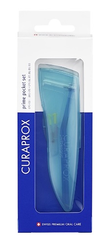 Curaprox ершики межзубные cps459 prime pocket set 5 шт./набор с держателем uhs 470