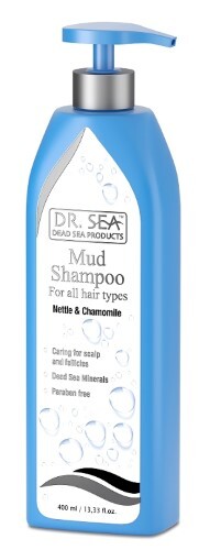 Купить Dr sea шампунь грязевой с крапивой и ромашкой для всех типов волос 400 мл цена